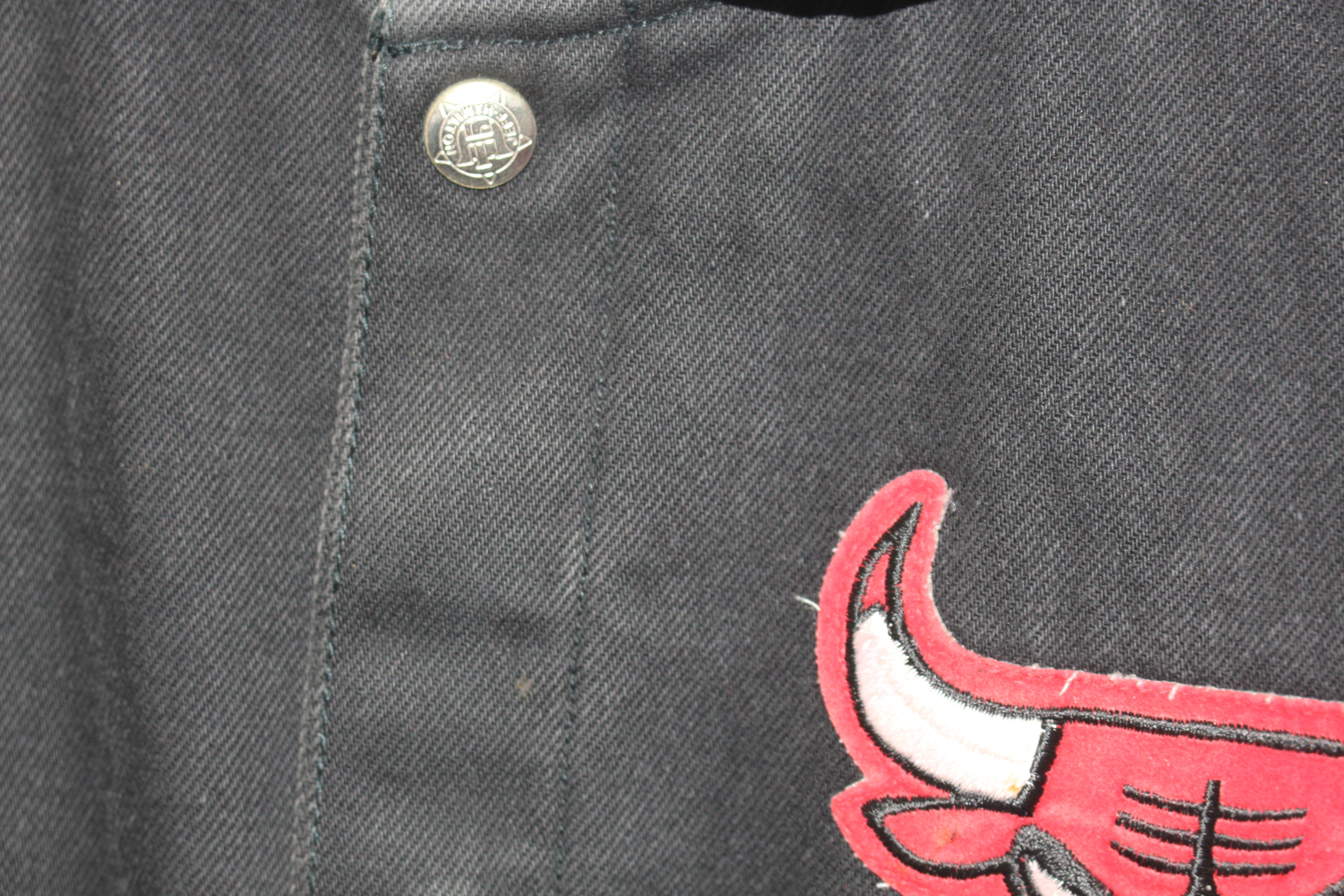 Rare Chicago Bulls 1992 Jeff Hamilton Leather Jacket (M) – Retro