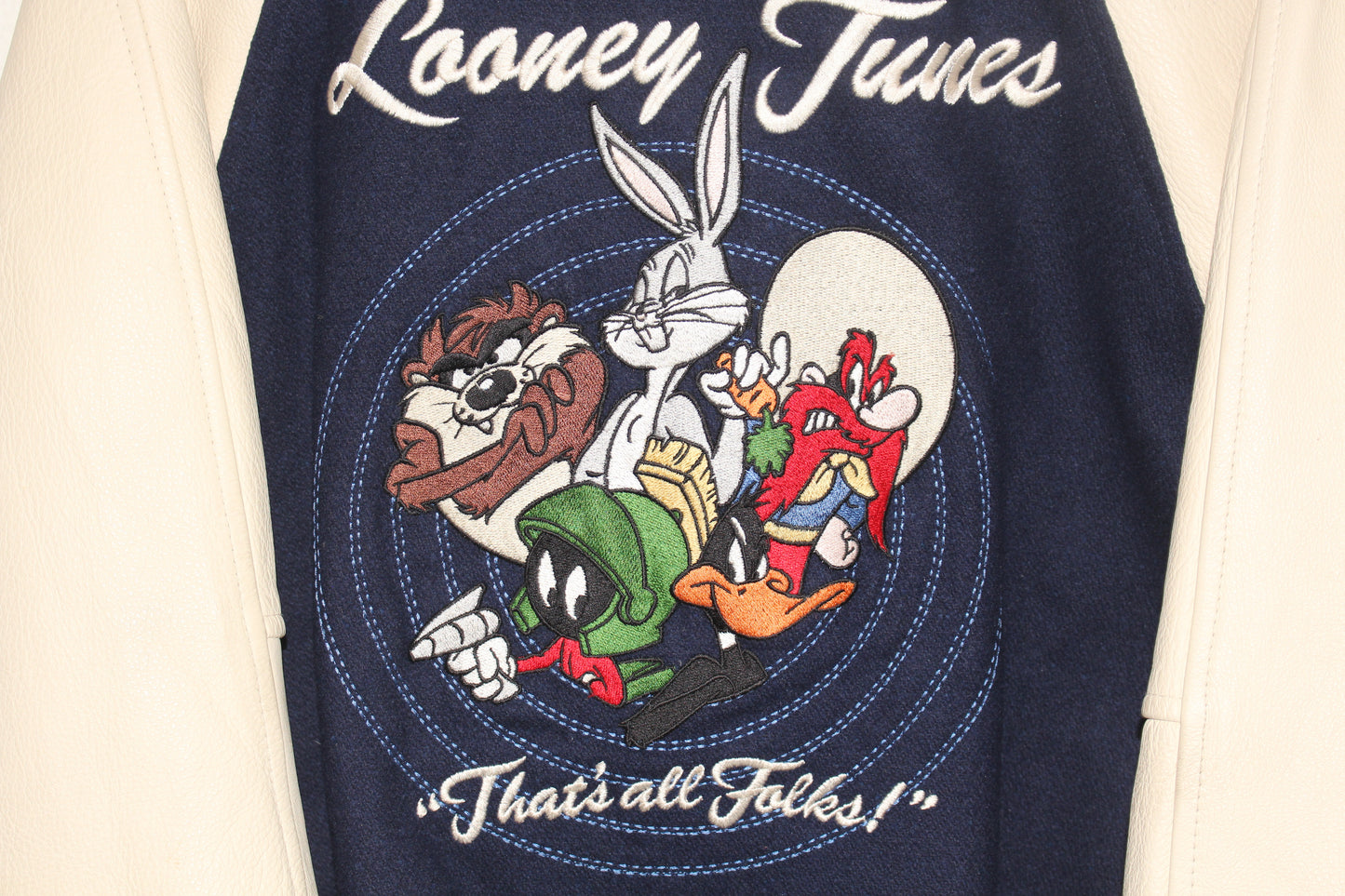 Rare Looney Tunes Leather Jacket (M)