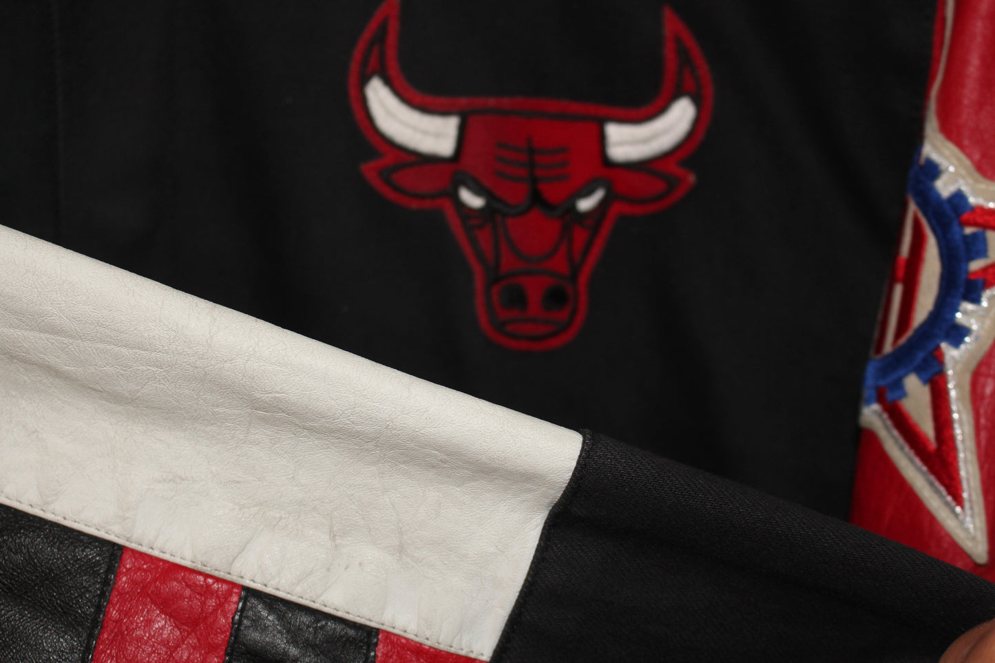 Chicago Bulls Jeff Hamilton Leather Jacket (L)