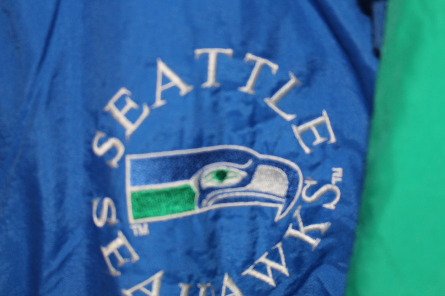 Seattle Seahawks Logo 7 Puffer (XL)