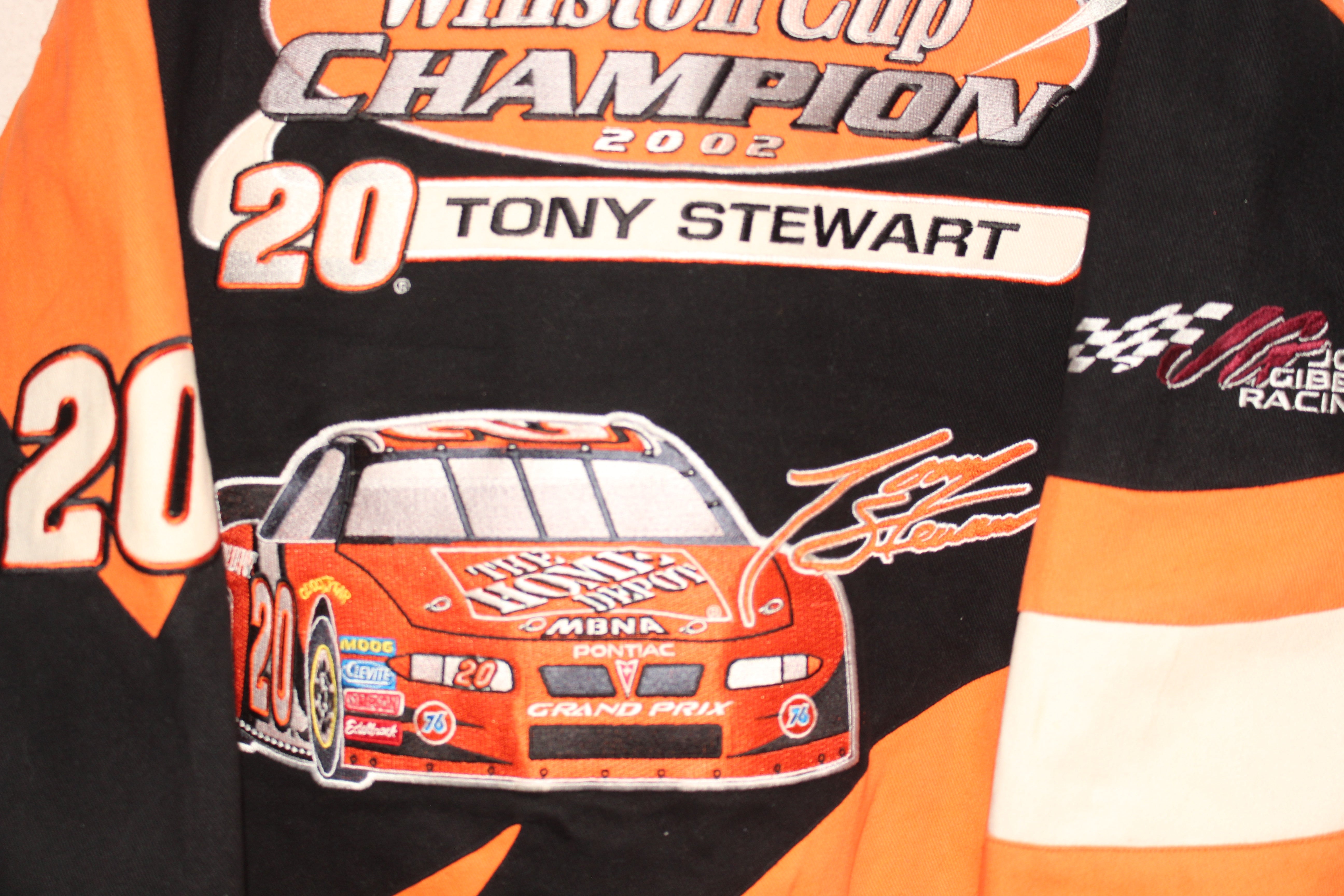 Rare Home Depot Racing NASCAR 2002 Winston Cup Champion Tony