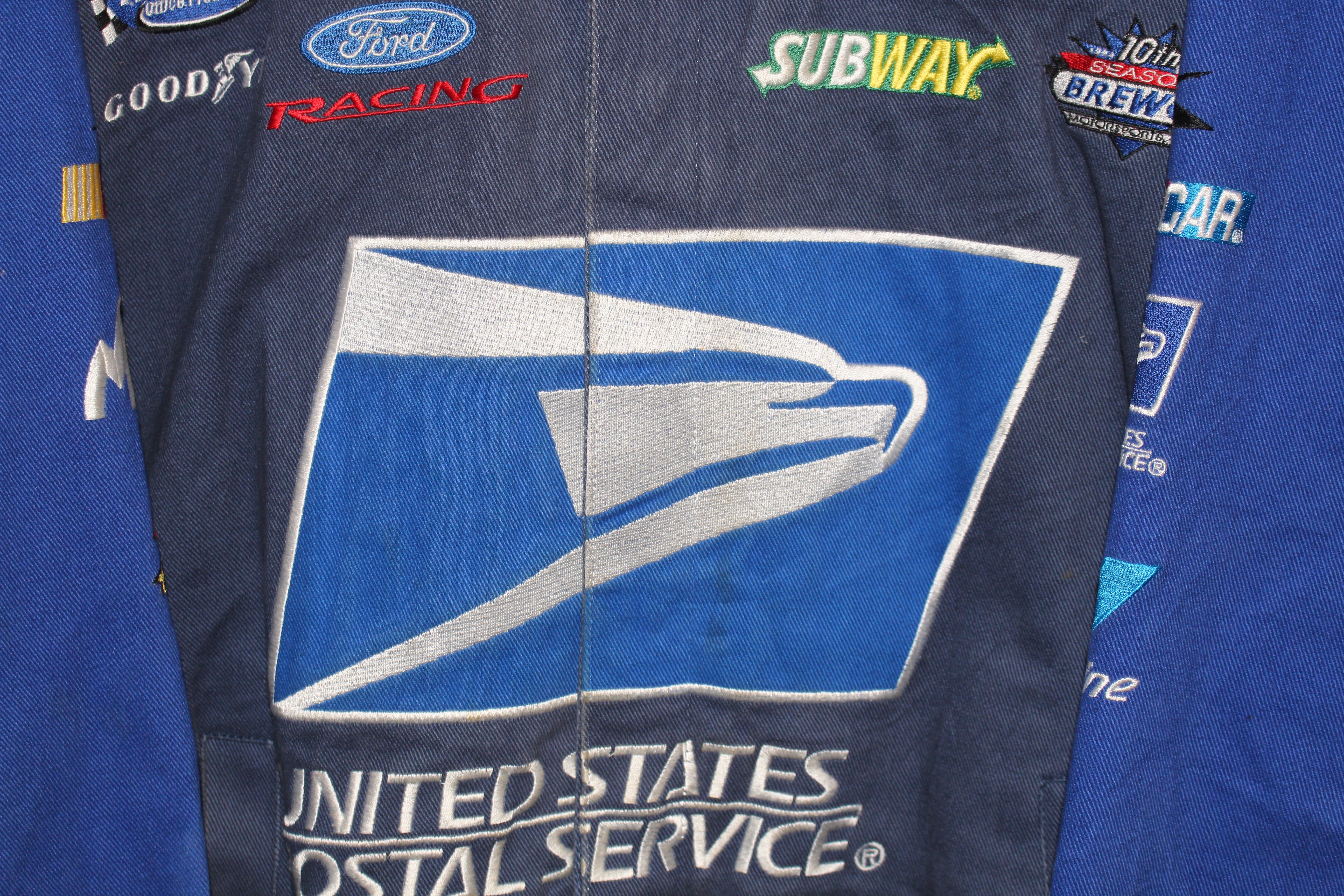 Usps nascar jacket sale