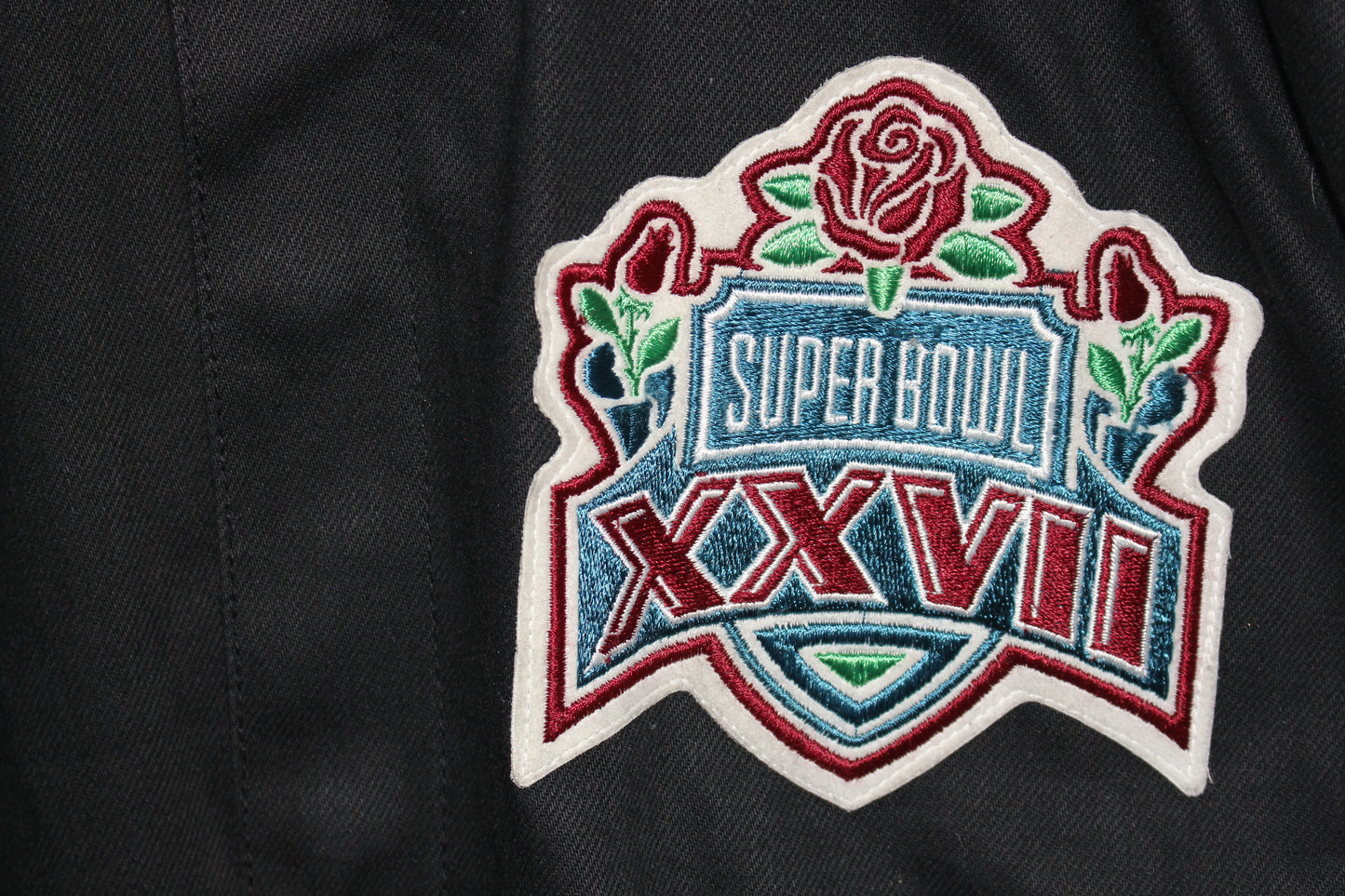 Super Bowl XXVII Jeff Hamilton Leather Jacket (M)