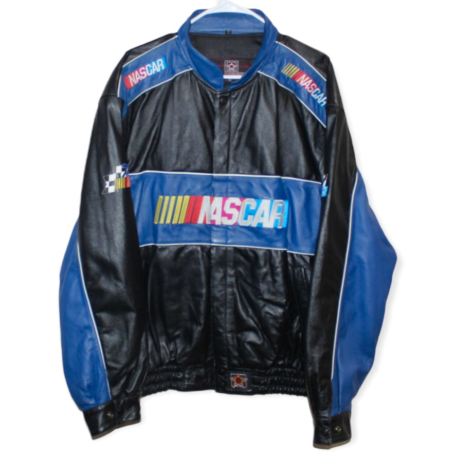 NASCAR JH Design Leather Jacket (XL)