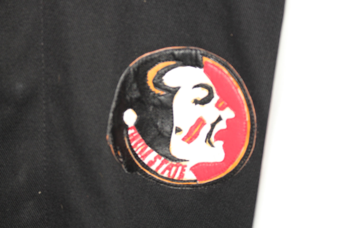 Rare Florida State Seminoles Leather Wool Jeff Hamilton Jacket (XXL)