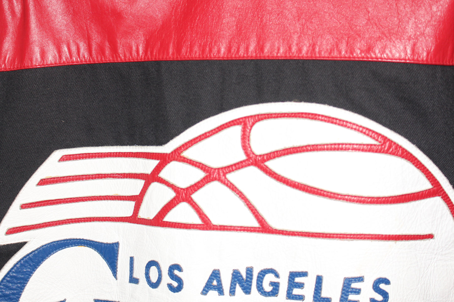 Rare Los Angeles Clippers Jeff Hamilton Leather Jacket (S)