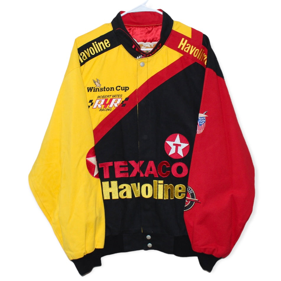Texaco Racing NASCAR Ernie Irvan #28 Jeff Hamilton Jacket (L)
