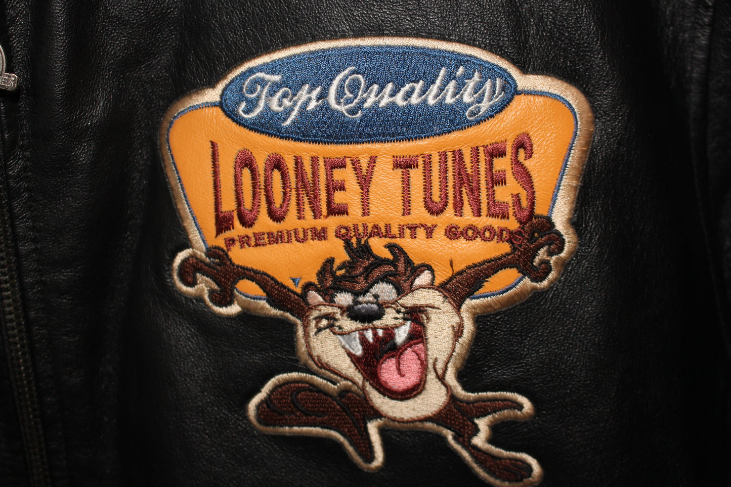 Rare 1998 Looney Tunes All Star Leather Jacket (XL)