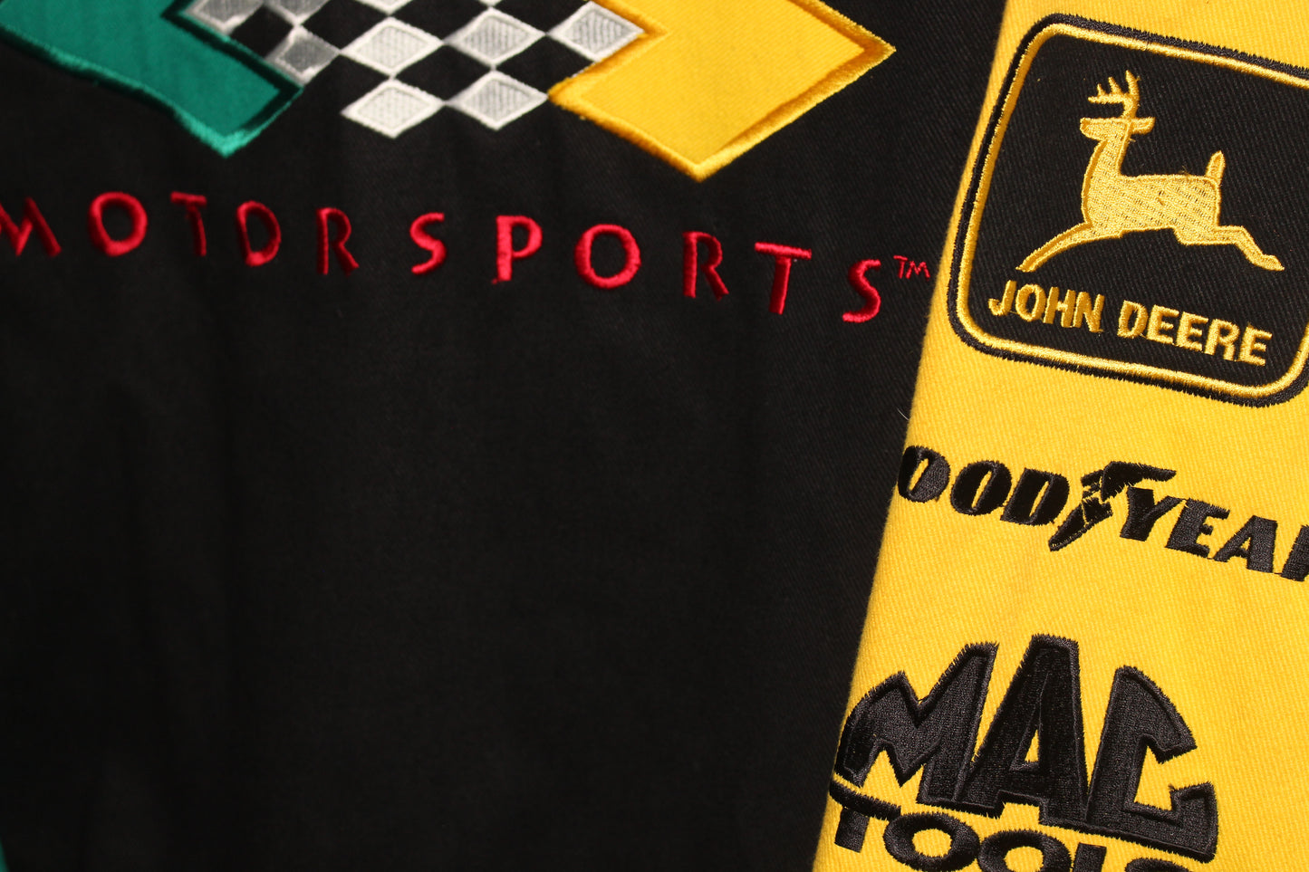 Rare John Deere Racing NASCAR JH Design Jacket (XL)