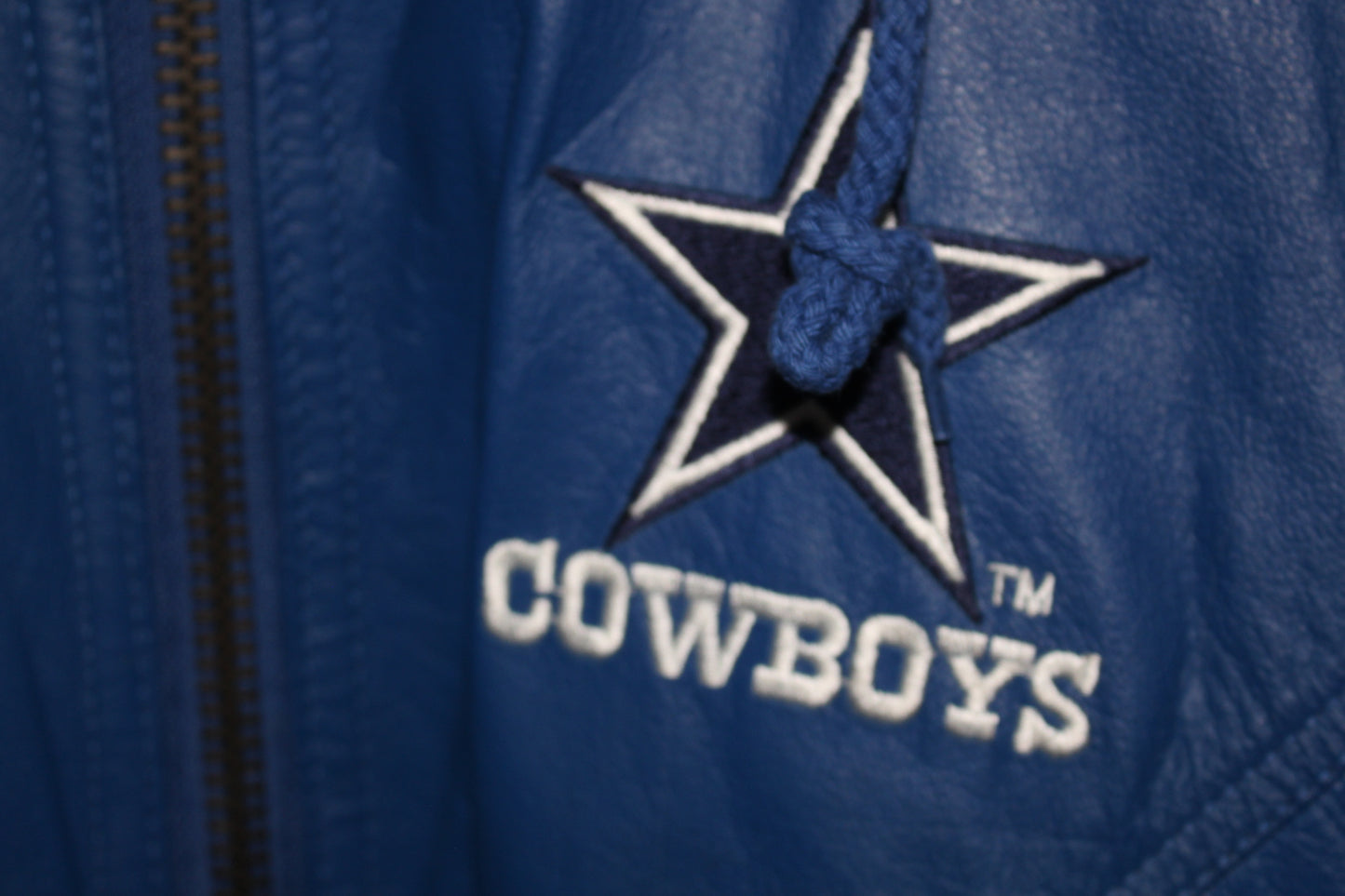 Dallas Cowboys Pro Line Starter Leather Jacket (L)