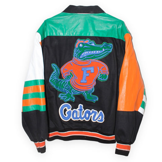 Rare Florida Gators Jeff Hamilton Leather Jacket (M)