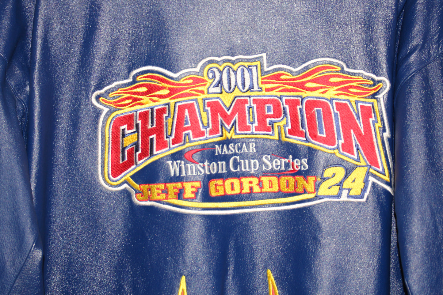 Jeff Hamilton Jacket NASCAR Jeff Gordon #24 Winston Cup Series 2001 Champion (L)