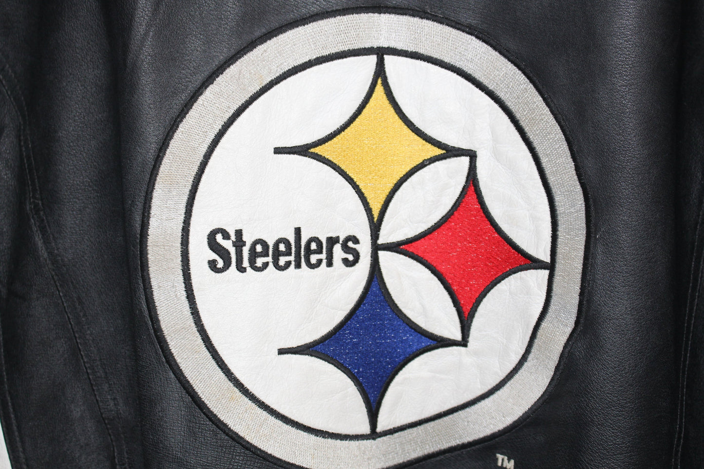 Pittsburgh Steelers Pro Line Starter Leather Jacket (L)