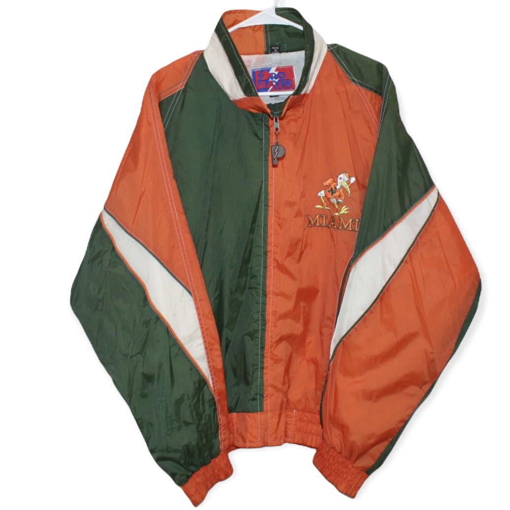 Miami hot sale hurricanes windbreaker