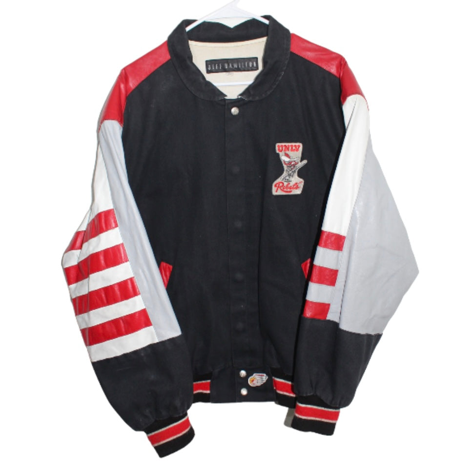 UNLV Runnin’ Rebels Jeff Hamilton Leather Jacket (L)