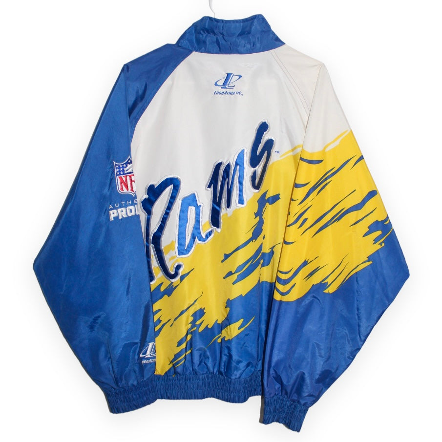 St Louis Rams Pro Line Logo Athletic Puffer