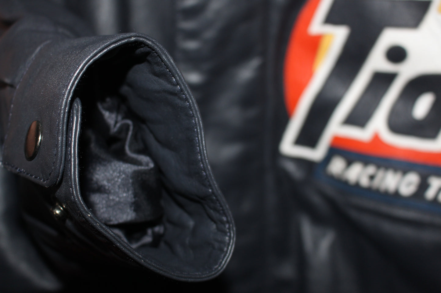 Rare Tide Racing NASCAR Ricky Rudd #10 Leather Jacket (L)