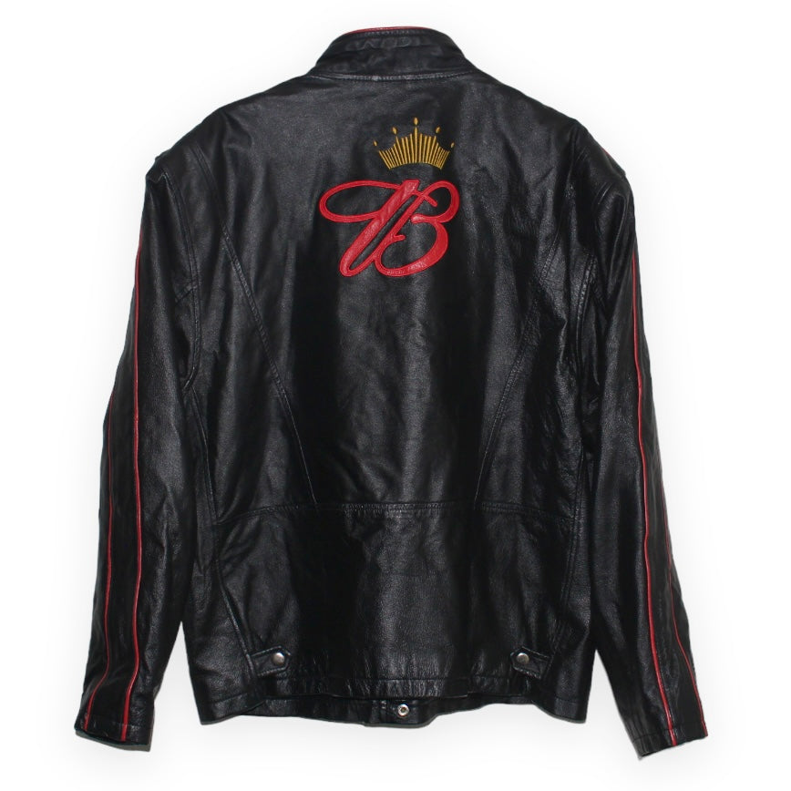 Budweiser Racing NASCAR Dale Earnhardt Jr 8 Leather Jacket L