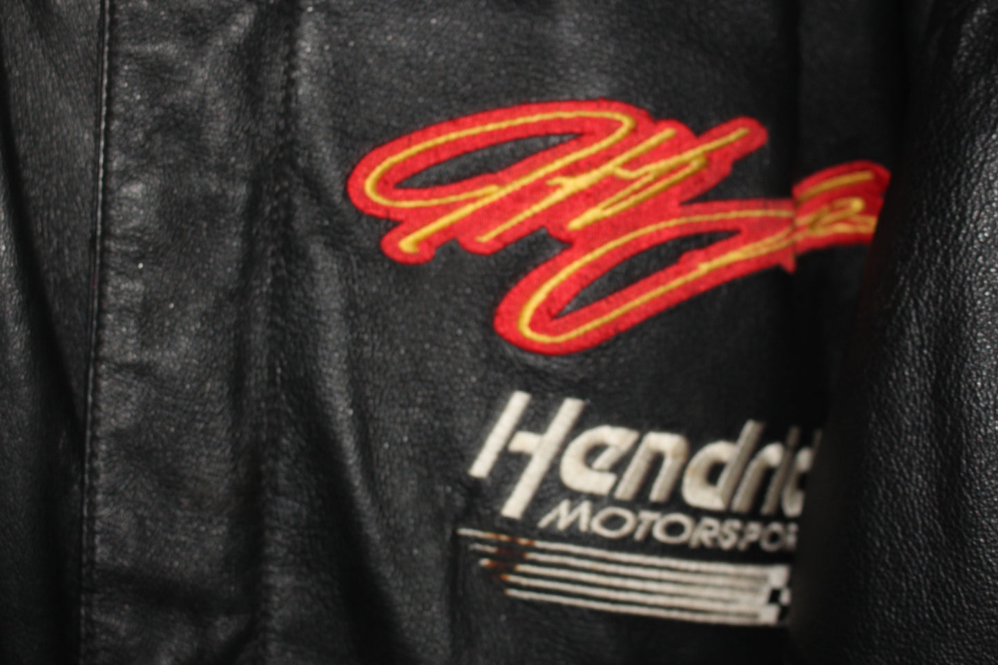 Rare DuPont 1998 Jeff Gordon 3 Time Winston Cup Leather Jacket (L)
