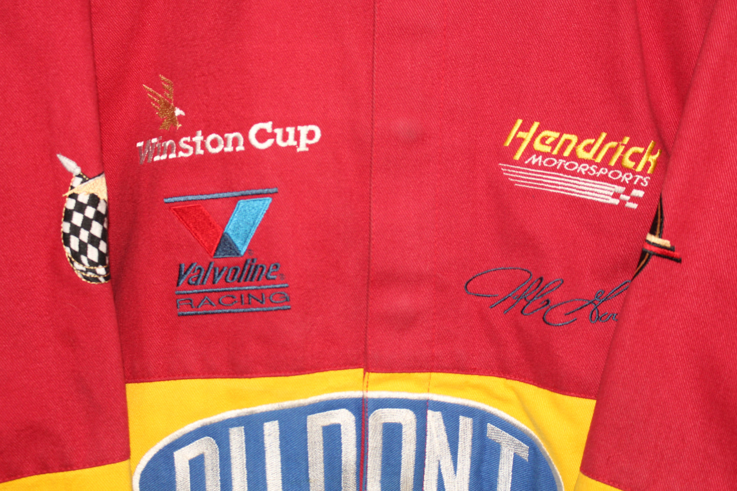 DuPont Motorsports Racing Rainbow Series NASCAR Jeff Gordon #24 Jeff Hamilton Jacket (L)