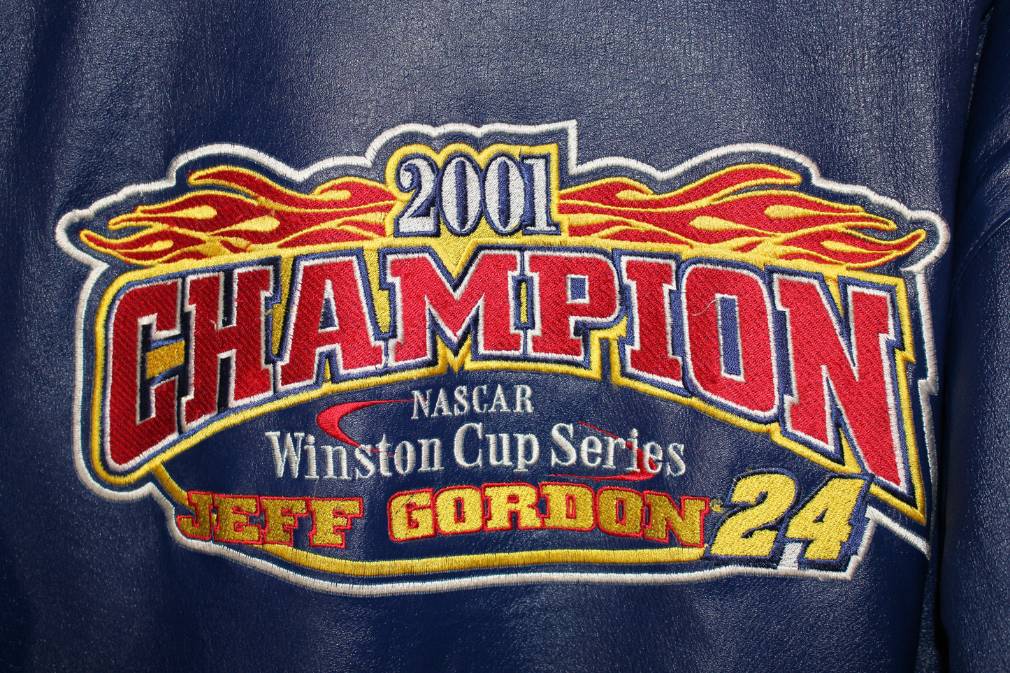 Jeff Hamilton Jacket NASCAR Jeff Gordon #24 Winston Cup Series 2001 Champion (L)