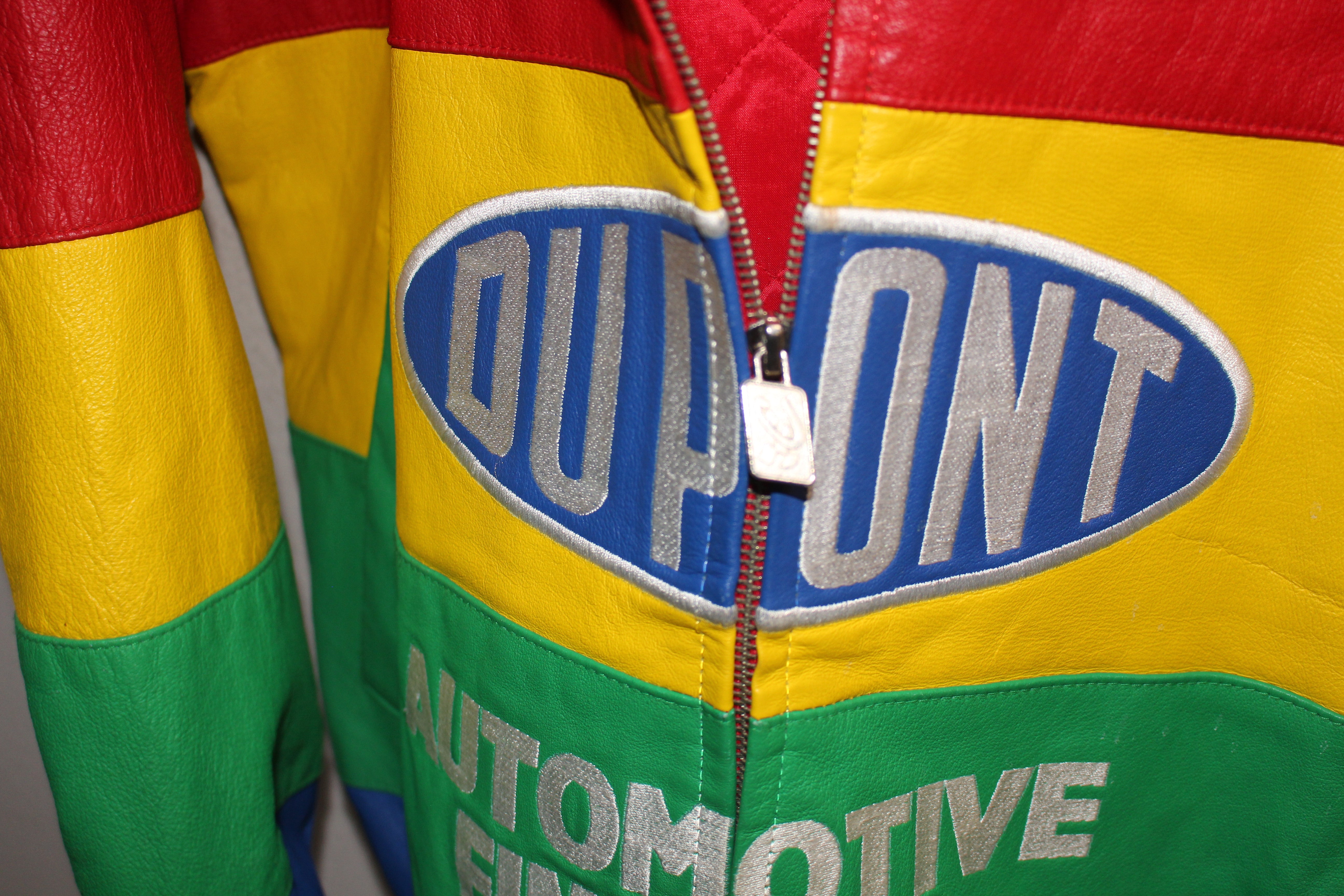 Rare DuPont Racing Rainbow Series NASCAR Jeff Gordon #24 Leather