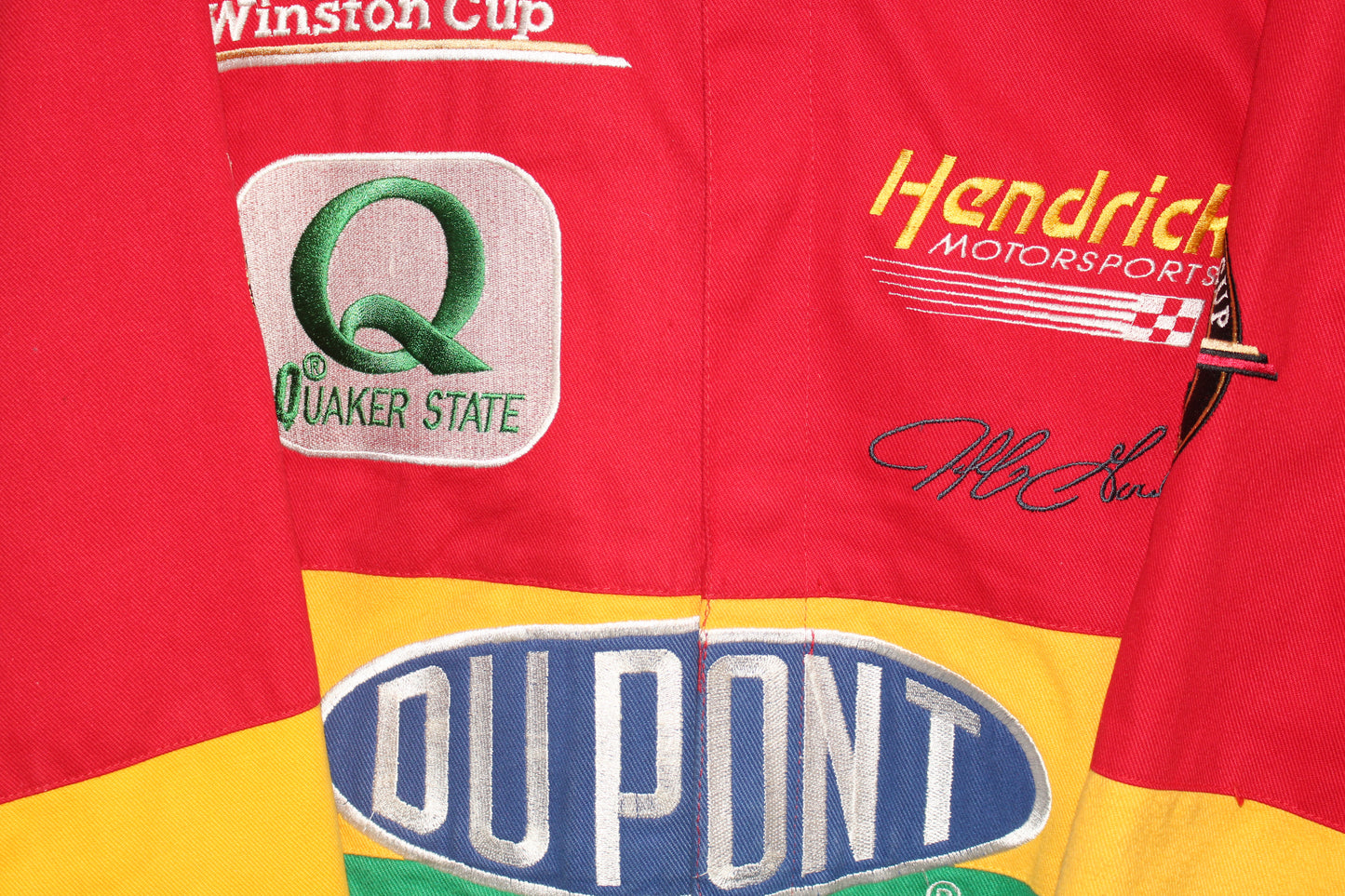 Rare DuPont Racing Rainbow Series NASCAR Jeff Gordon #24 Jeff Hamilton Jacket (L)