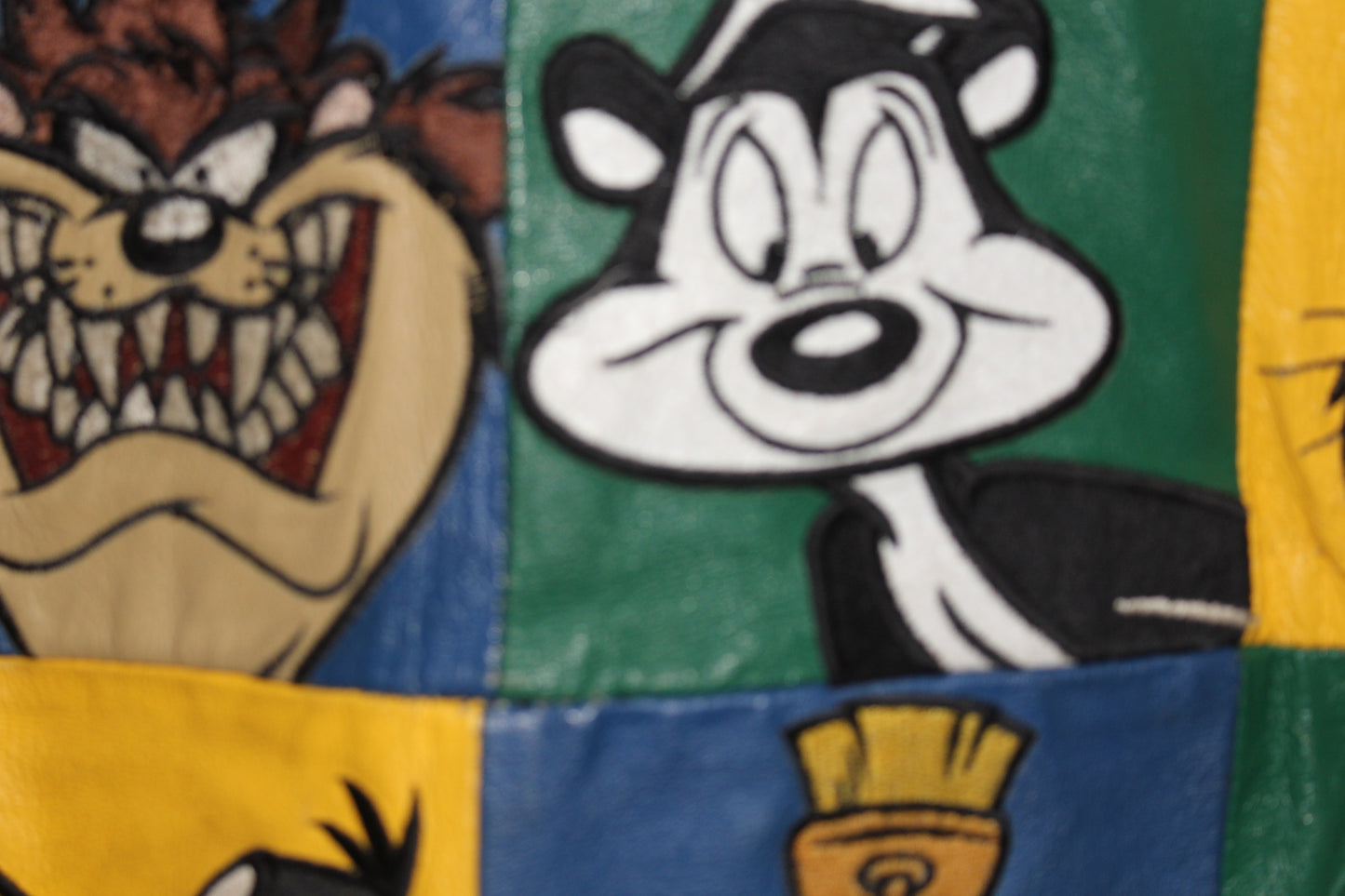 Rare Looney Tunes Original Leather Jacket (L)