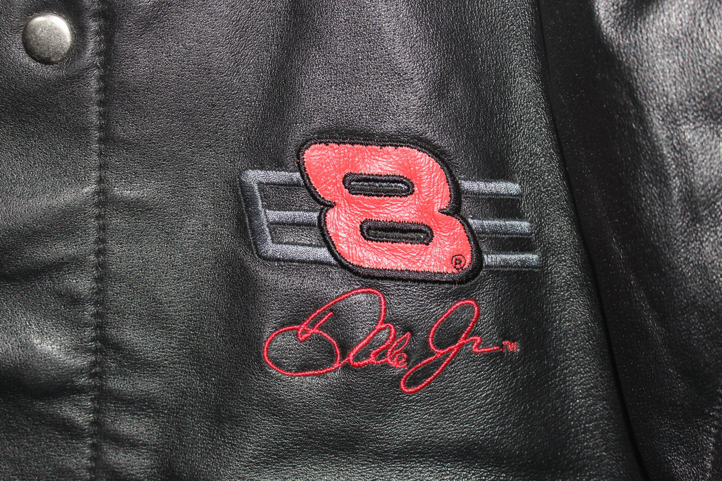 Budweiser Racing NASCAR Dale Earnhardt Jr #8 Leather Jacket (L)