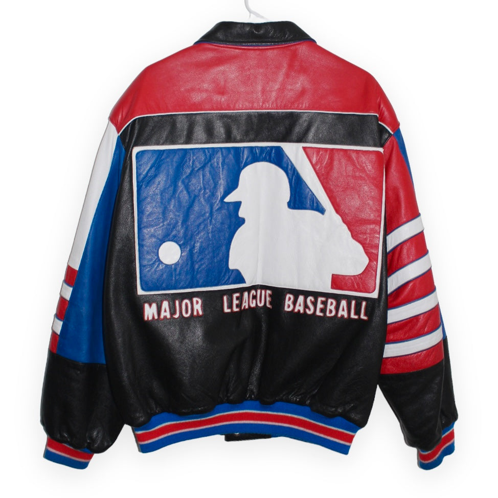 Rare MLB Jeff Hamilton Leather Jacket (XL)