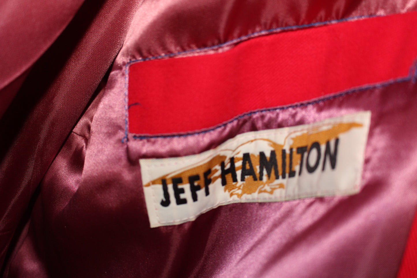 Rare DuPont Racing Rainbow Series NASCAR Jeff Gordon #24 Jeff Hamilton Jacket (L)