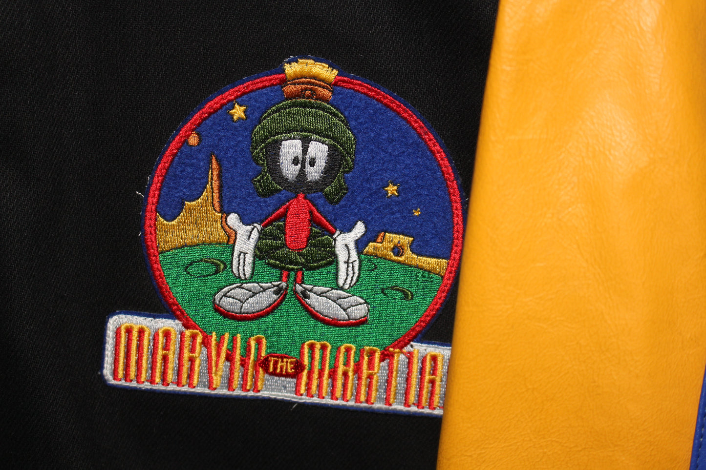 Rare Marvin the Martian Jeff Hamilton Leather Jacket (XL)