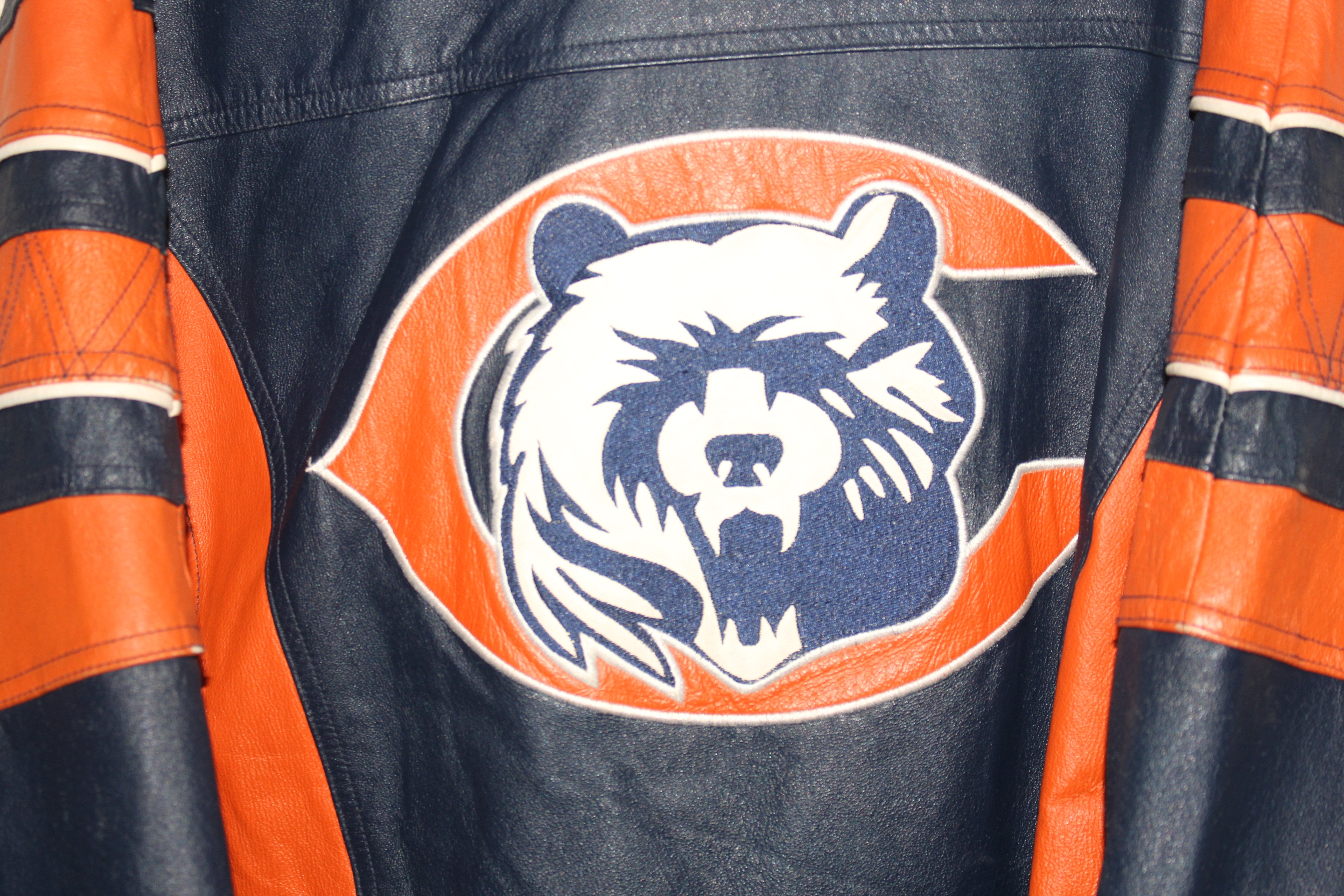 Rare Chicago Bears Pro Line Starter Leather Jacket (M)