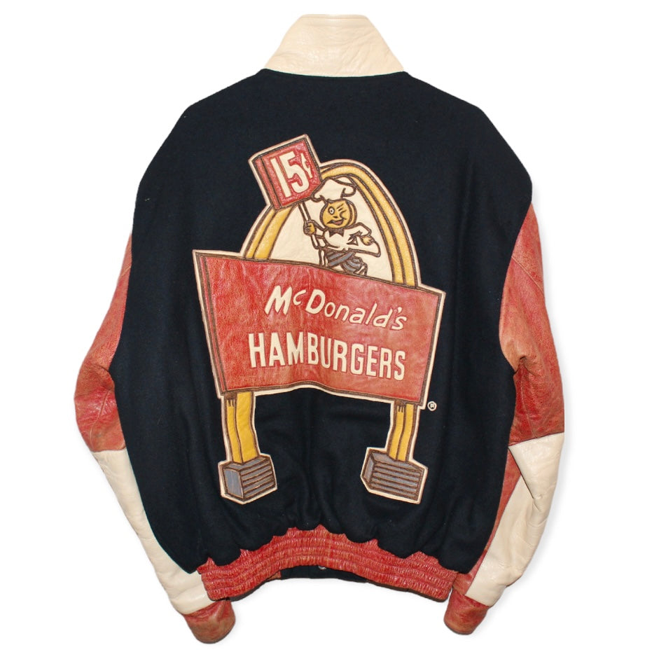 Rare McDonald’s Collectors Item Jeff Hamilton Leather Jacket (L)