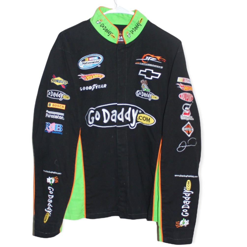 GoDaddy Racing NASCAR Danica Patrick #7 (XXL) β Retro Windbreakers