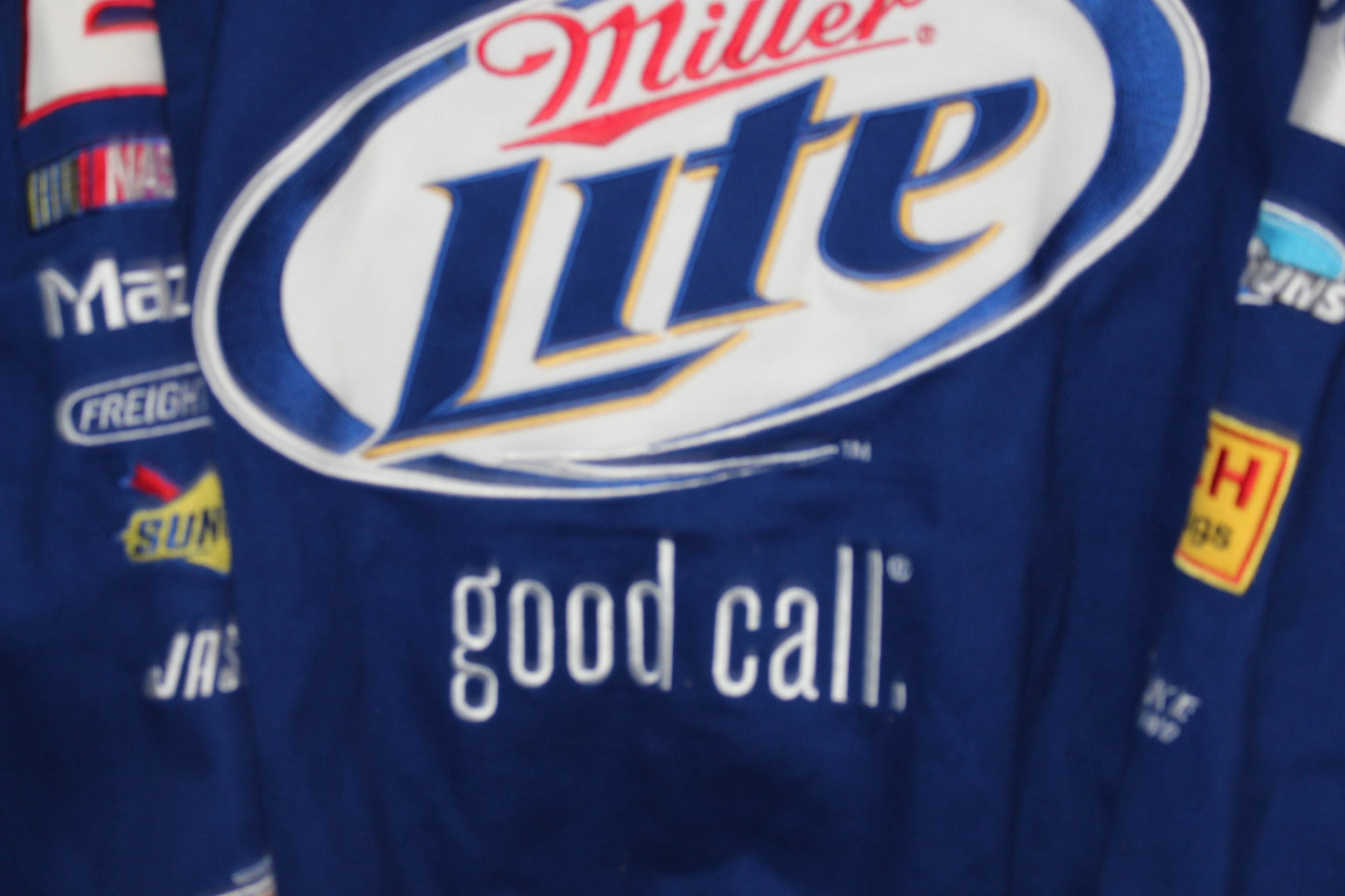 Signed Miller Lite Racing NASCAR Kurt Busch (XXL)