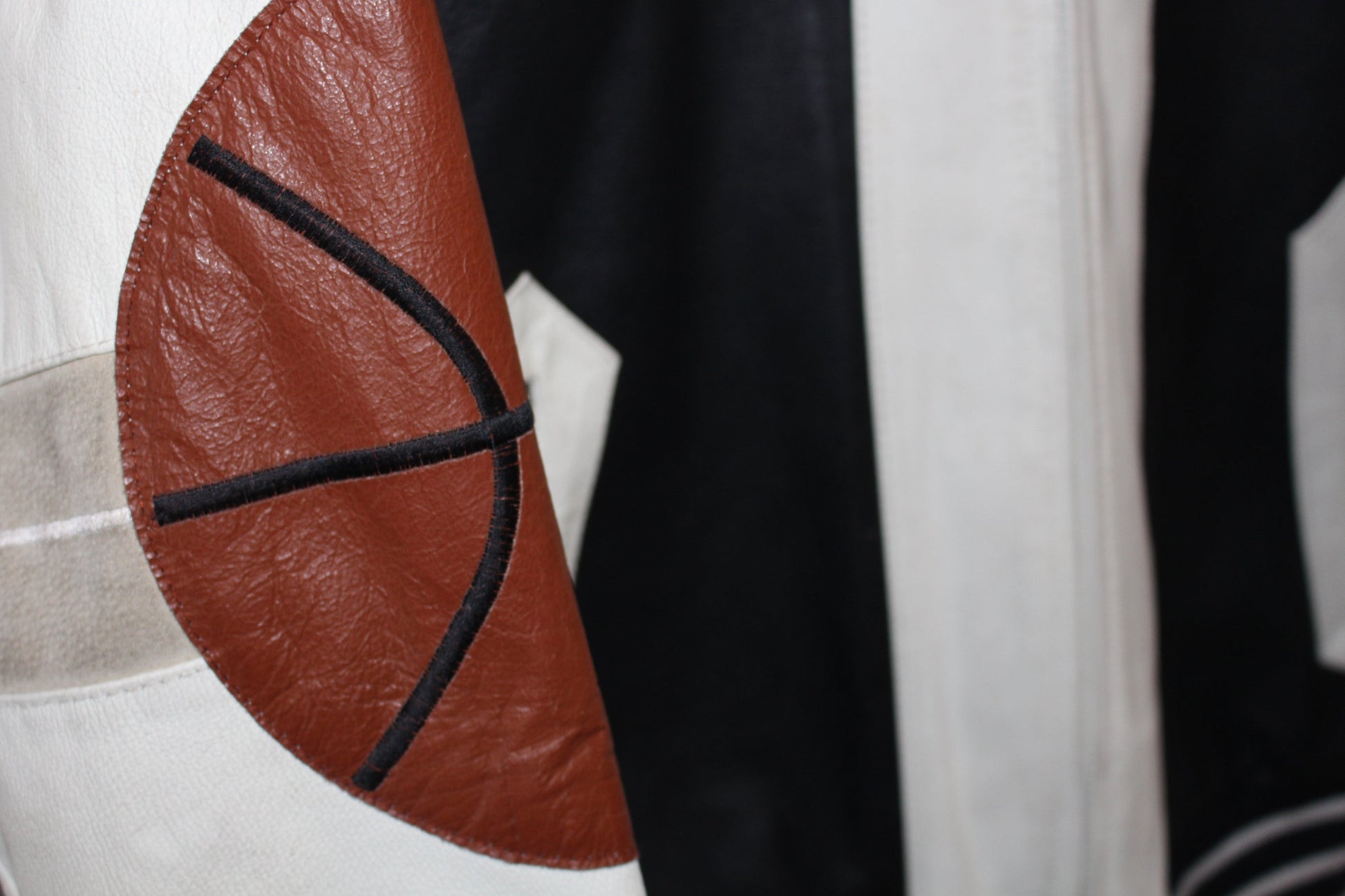 Michael Hoban Rare Basketball Leather Suede Jacket