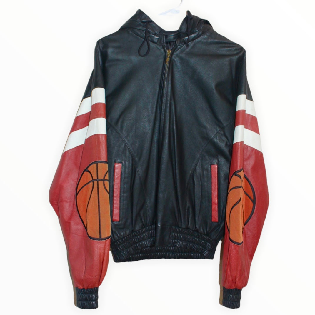 Vintage chicago 2025 bulls leather jacket