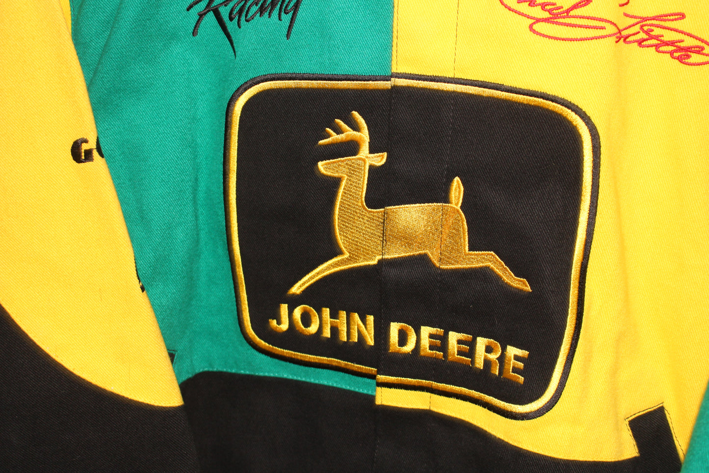 Rare John Deere Racing NASCAR JH Design Jacket (XL)