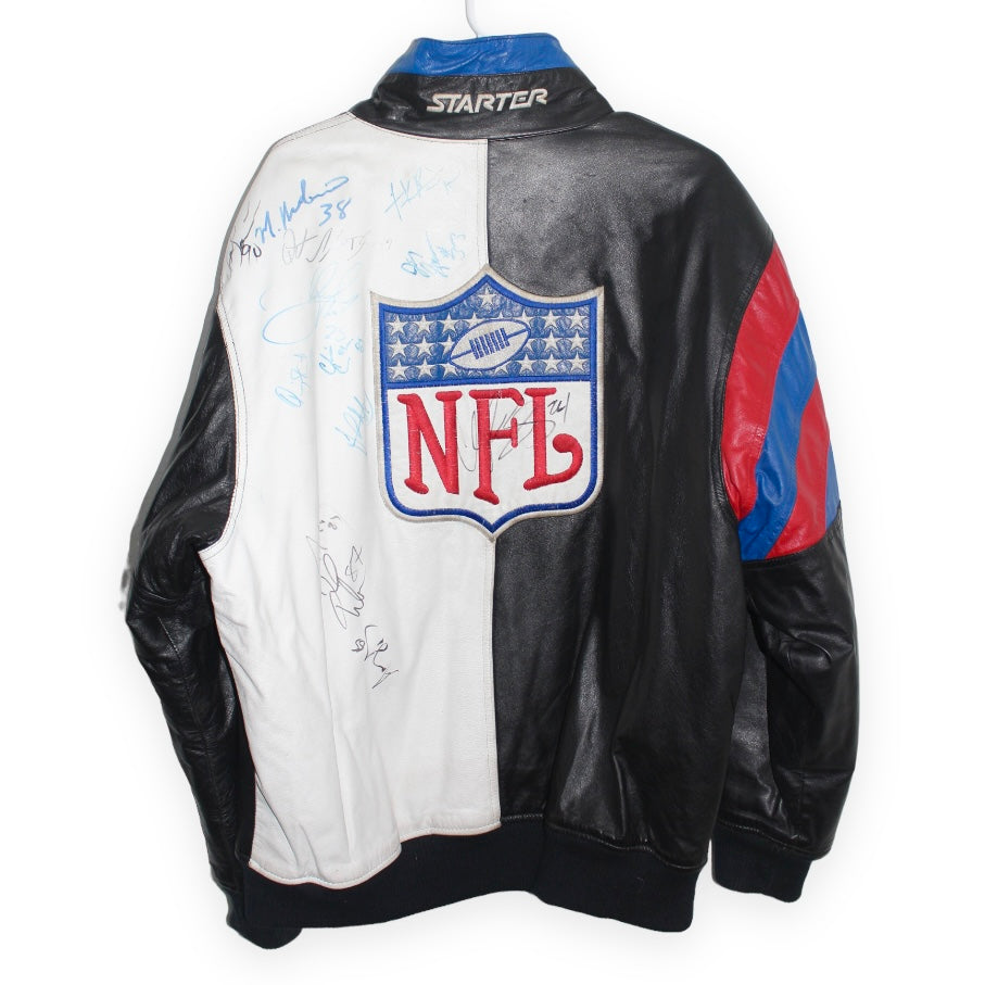 New York Giants NFL Punisher Skull Leather Jacket