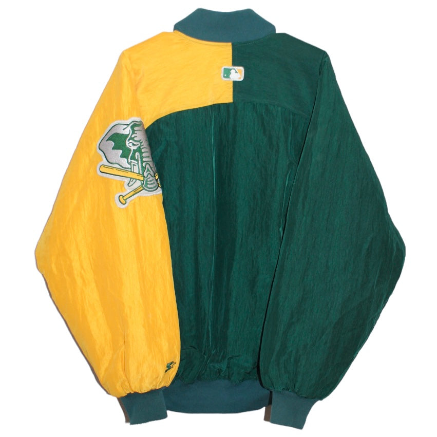 Rare Oakland Athletics Starter Diamond Series Bomber Jacket (XL)