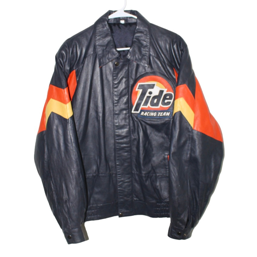 Tide Racing Jacket Rare Tide Racing NASCAR Ricky Rudd #10 Leather Jacket (L) – Retro ...