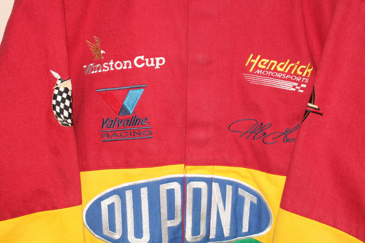 DuPont Motorsports Racing Rainbow Series NASCAR Jeff Gordon #24 Jeff Hamilton Jacket (L)