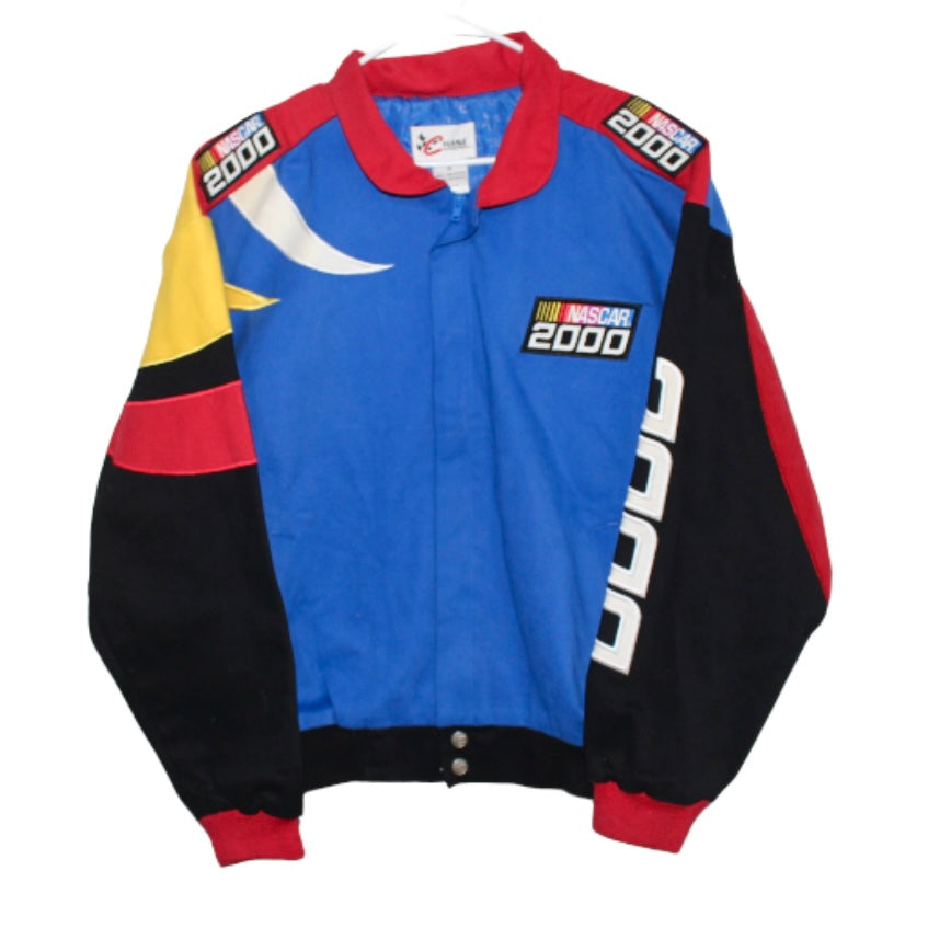 2000 Series NASCAR Twill Jacket M Retro Windbreakers