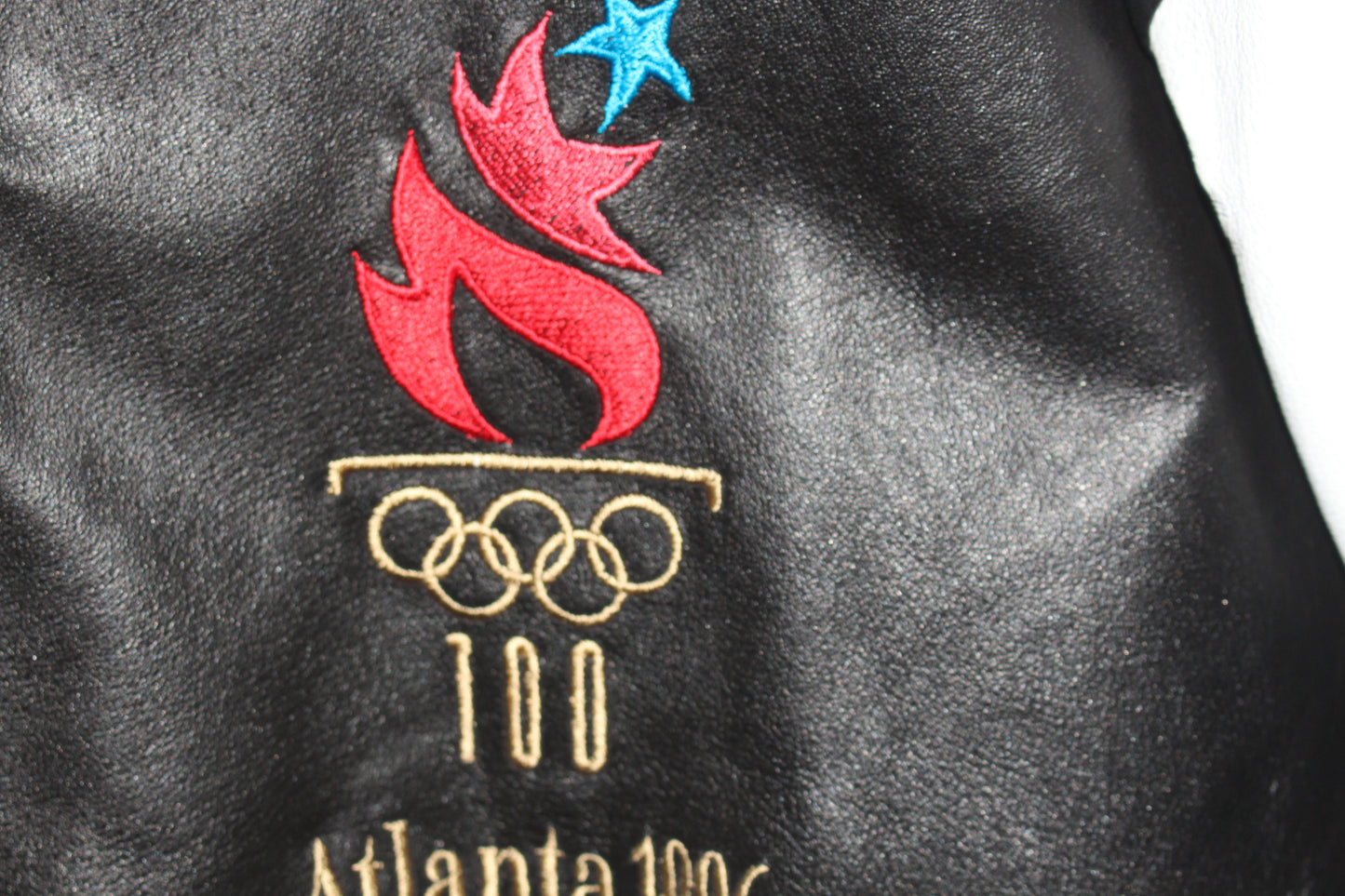 1996 Atlanta Olympic Games Starter Leather Jacket (XL)