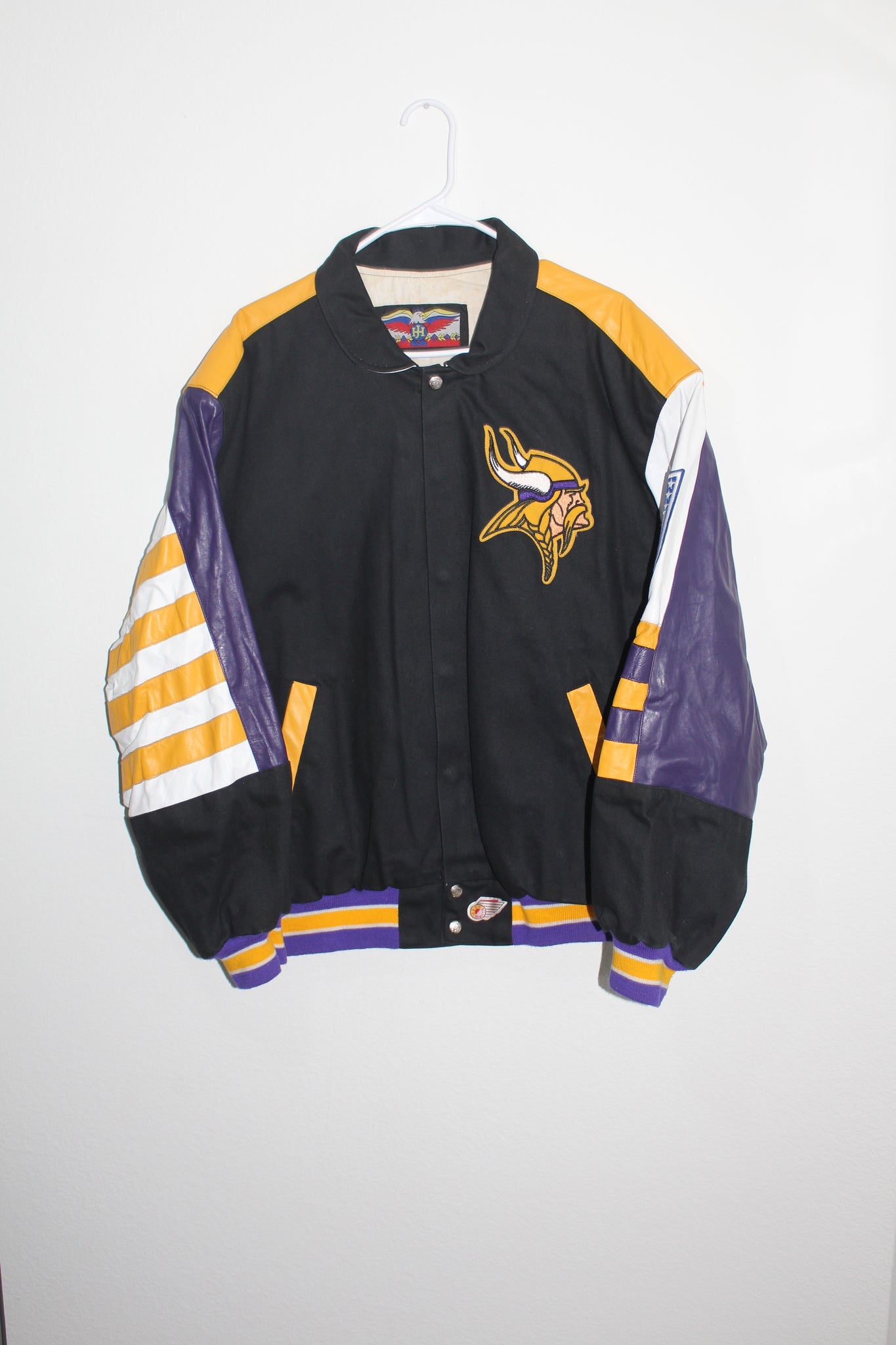 Minnesota Vikings Varsity Jacket - NFL Letterman Jacket L