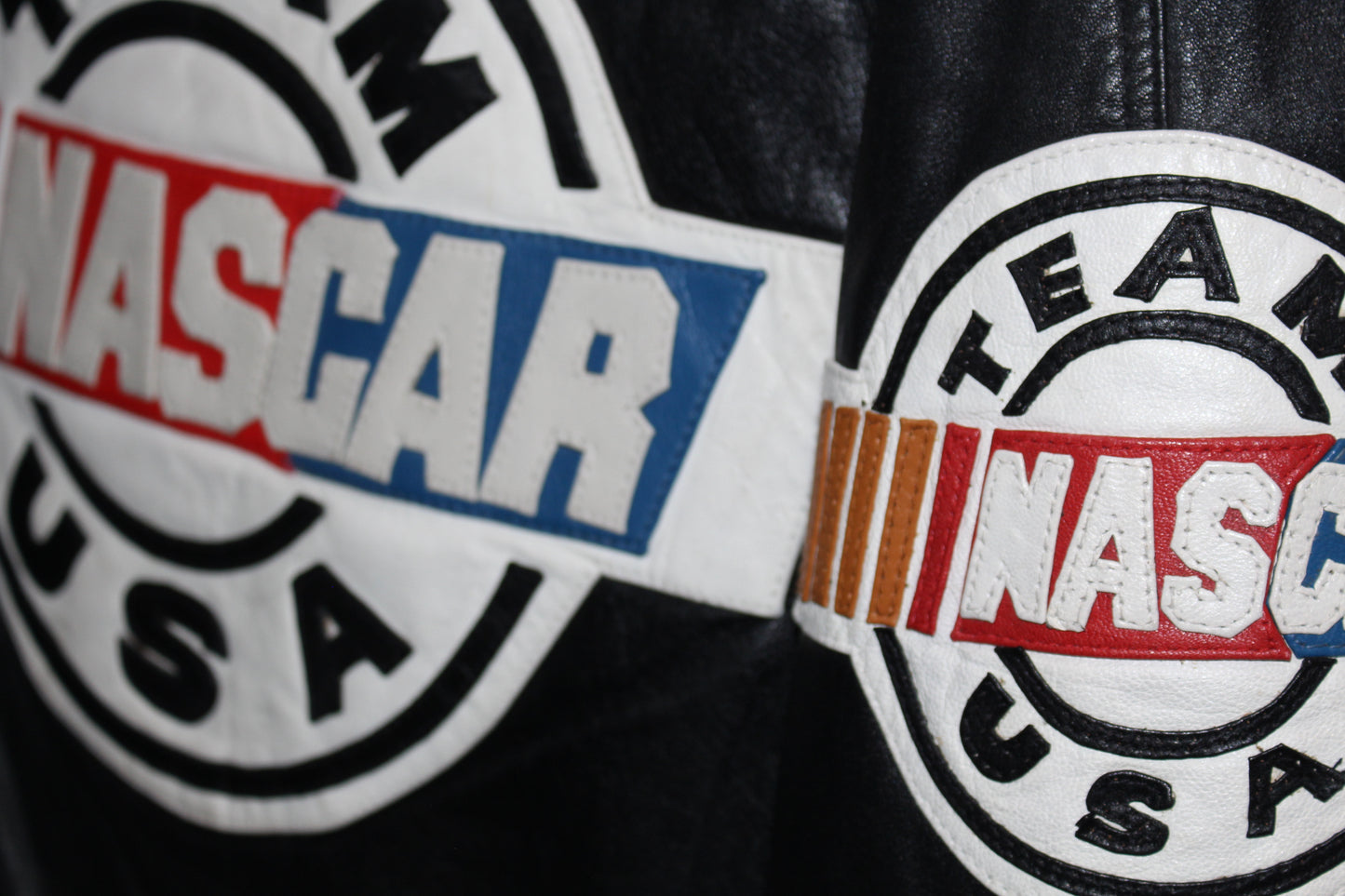 Rare NASCAR Leather Jacket (M)