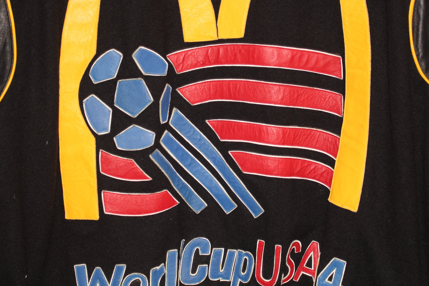 1994 McDonalds Sponsor World Cup Leather Jacket (L)