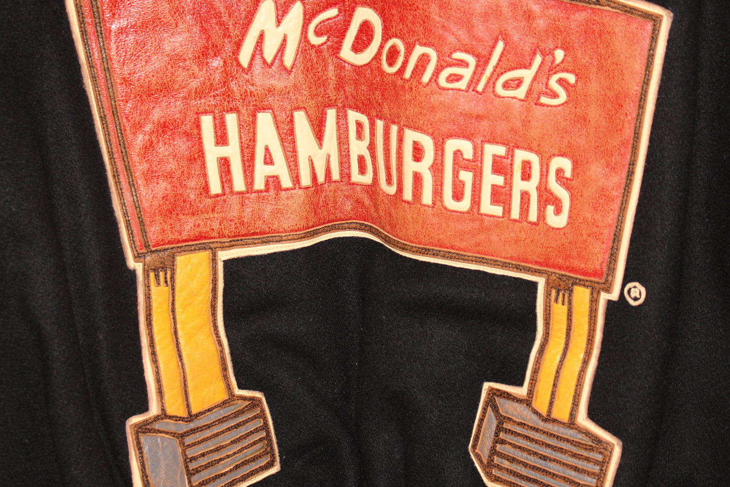 Rare McDonald’s Collectors Item Jeff Hamilton Leather Jacket (L)