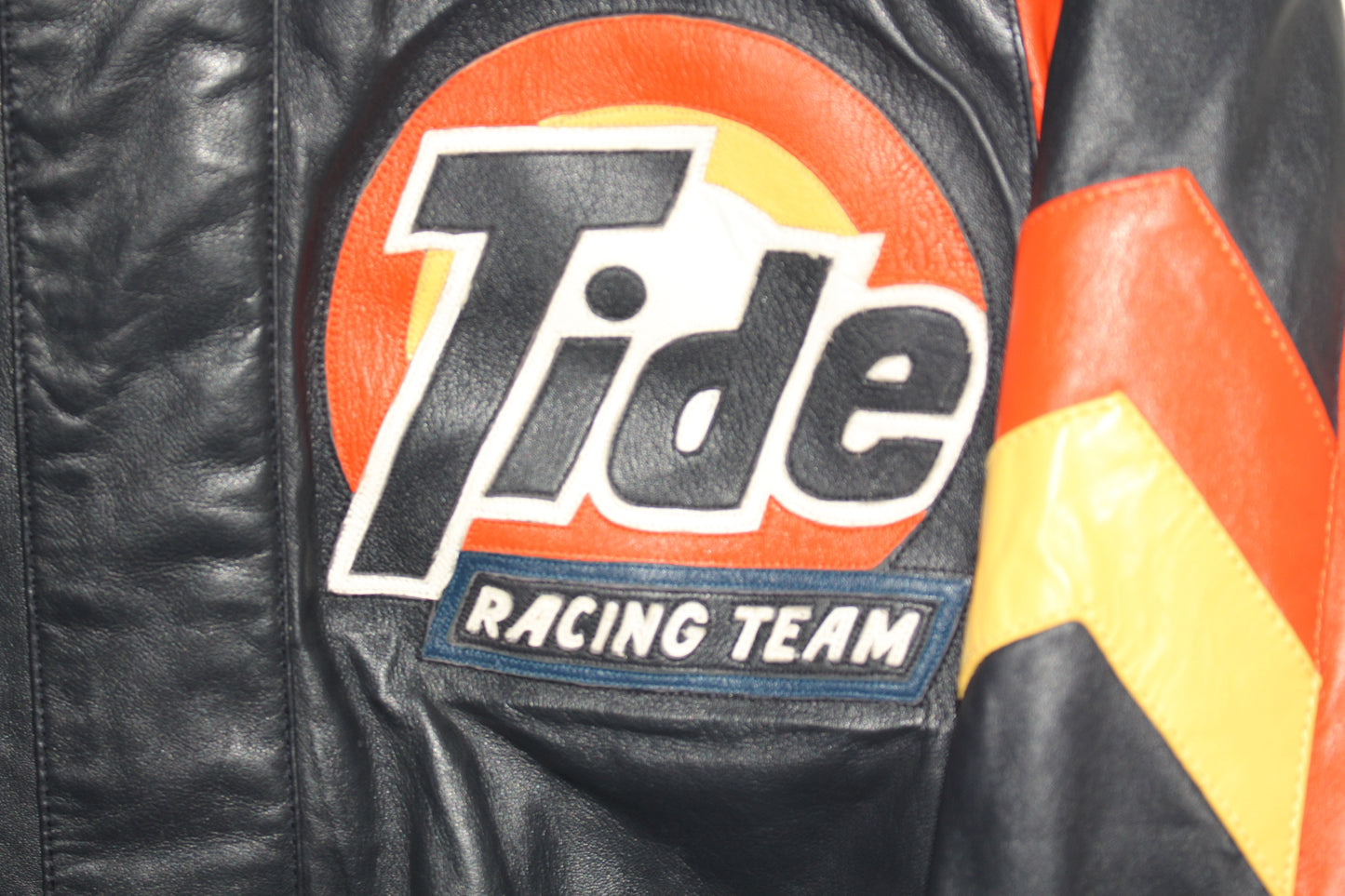 Rare Tide Racing NASCAR Ricky Rudd #10 Leather Jacket (L)